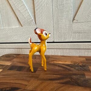 vintage Disney Bambi plastic figurine poseable